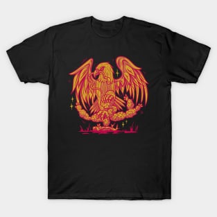 Eagle worm duotone T-Shirt